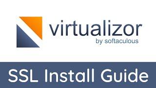 Virtualizor  SSL Install and Configuration