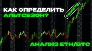 Как определить АЛЬТСЕЗОН? Почему Биткоин ВЗЛЕТАЕТ, но Альткоины НЕ РАСТУТ? ETH BTC