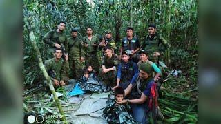 4 missing Colombian children found in Amazon jungle, rescued