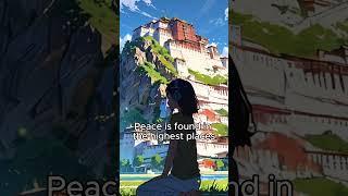 Meditation with Potala Palace  #tranquilnights  #music  #animemusic