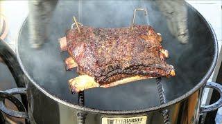 Perfectly Smoked Beef Short Ribs on the Pit Barrel Cooker! | How to Make BBQ Beef Ribs | Dino Ribs