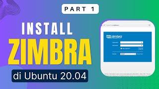 Persiapan Installasi Zimbra di Ubuntu 20 04 | Install DNS Lokal di Server [Part 1]