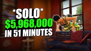 $5,968,000 In 51 Minutes With Cayo Perico Gl1tch! Solo, Elite Challenges