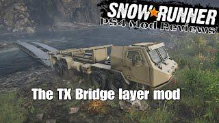 Snowrunner PS4 | Mod review TX Bridge Layer