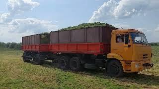 Kamaz 65115 with trailer NEFAZ