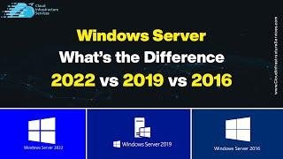 Windows Server 2022 vs 2019 vs 2016 – What’s the Difference