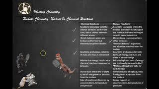 Nuclear Chemistry: Nuclear Vs Chemical Reactions