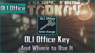 OLI Logistics Key Spawn + Use Location - Interchange - Escape from Tarkov Key Guide