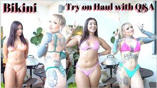 Bikini Try on Haul with Q&A Feat. @OfficialVanyVicious