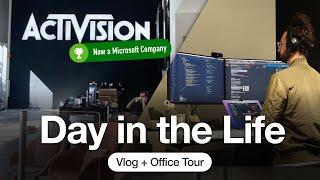 Day In The Life of a Front End Dev at Activision/Microsoft in LA  Vlog + Office Tour