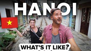 Honest FIRST IMPRESSIONS of HANOI Vietnam  Crazy Day  The Best Things to Do in the City in 2022