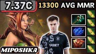 7.37c - Miposhka ENCHANTRESS Hard Support Gameplay - Dota 2 Full Match Gameplay