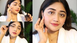 My 5-minute MAKEUP + the NEW Estee Lauder ANR Serum | corallista