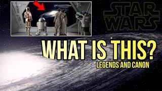 Where is the Rebel Fleet at the end of Empire Strikes Back? Canon and Legends Differences