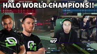 The Moment OpTic Gaming Beat Cloud9 To Be Crowned Halo World Champions!!!
