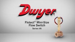 Flotect® Mini-Size Flow Switch | Series V6