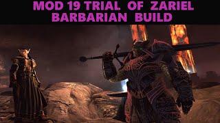 Neverwinter - Mod 19 Barbarian Build - Trial Of Zariel