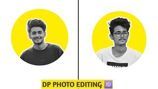 How To Creative Profile DP  Photo Editing || Picsart Tutorial - RS EDITS