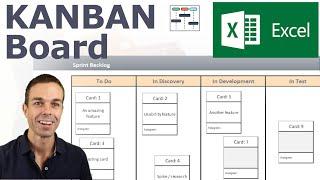 How to make a Kanban Board in Excel