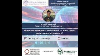 Webinar 19 - Mathematical models in cancer progression and treatment