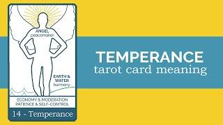 Temperance Tarot Card Reading and Meaning