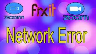 Fix Zoom Network Error | Fix ZOOM Meetings Internet Connection Error Windows 10/8/7(2021 best method