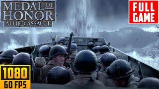 Medal of Honor: Allied Assault (2002) - Full Walkthrough Game - No Commentary (1080p 60fps)