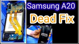 Samsung A20 SM-A205F Dead Repair.