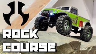 SCX24 Rock Crawler Course, the new shop project!
