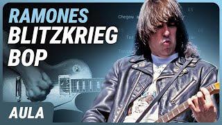 BLITZKRIEG BOP - Ramones | Como tocar na guitarra