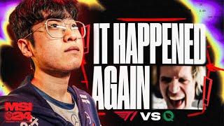 IT HAPPENED AGAIN - T1 VS FLYQUEST - MSI 2024 - CAEDREL