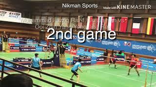 Muhammad Fazriq Razif Justin Hoh vs Ooi Zhin Yang Yong Jing Ren