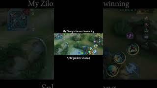 Zilong split push!! #mlbb #subscribe #viral #mobilelegends #follow #highlights #shorts #mlbbcreator