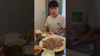 Казахская кухня ему понравилась️ #мужкореец #замужзакорейца #казашкакореец