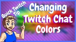 How To Have Colored Text In Twitch