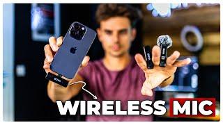 Tiny Wireless Microphone System for iPhone, Android and Cameras #boyalink