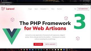 Laravel 9 and Vue JS 3 Installation - Ubuntu 20.04 LTS - 2022