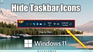 How to Show or Hide Icons In Taskbar or System Tray in Windows 11