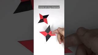 Origami NINJA STAR #shorts #ninjastar #shuriken