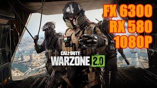 FX6300 tested with RX580 in 2023 : WARZONE 2  : Balanced 1080p