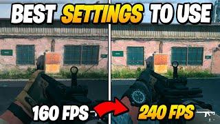 BEST PC SETTINGS FOR MODERN WARFARE 2 TO INCREASE FPS AND QUALITY