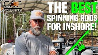 Best Spinning Rods For Inshore In 2023! | Flats Class YouTube