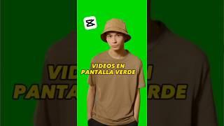 Pantalla verde con CAPCUT #editar #tutorial #capcut #shorts