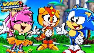 NEW BESTIE!! - Sonic & Amy Play Sonic Superstars "Trip's Story" !!