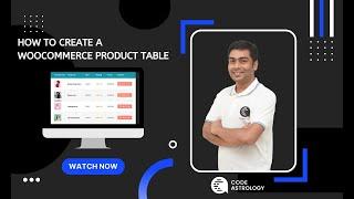 How to Create a WooCommerce Product Table | Woo Product Table | Tutorial #wordpress #ecommerce