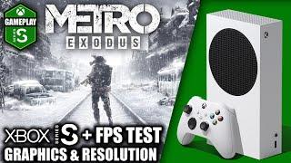 Metro Exodus - Xbox Series S Gameplay + FPS Test