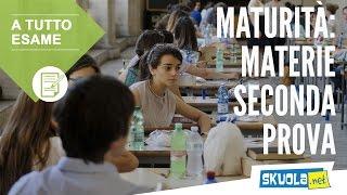 Maturità 2011: materie della seconda prova