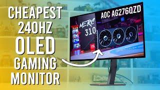 1440p 240Hz OLED Gets Cheaper - AOC AG276QZD Review