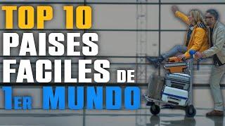  Top 10 Países FACILES  para EMIGRAR de 1er MUNDO