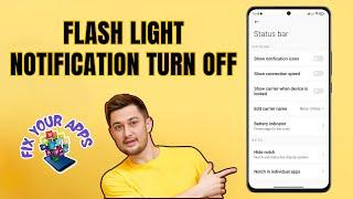 How to Turn off Flash Light Notification for Incoming Calls in Android Phone?